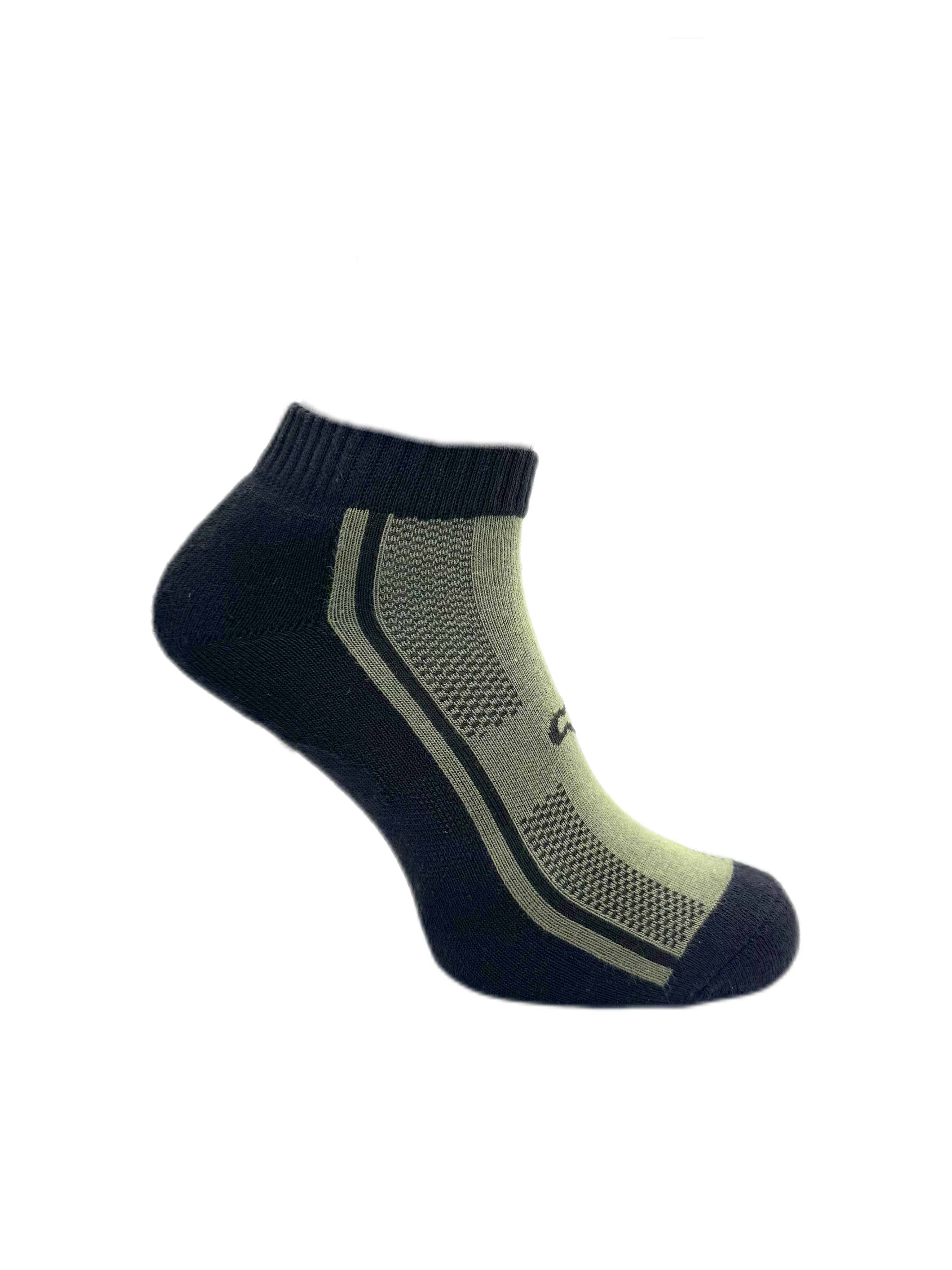 letní nízké ponožky proops low khaki side